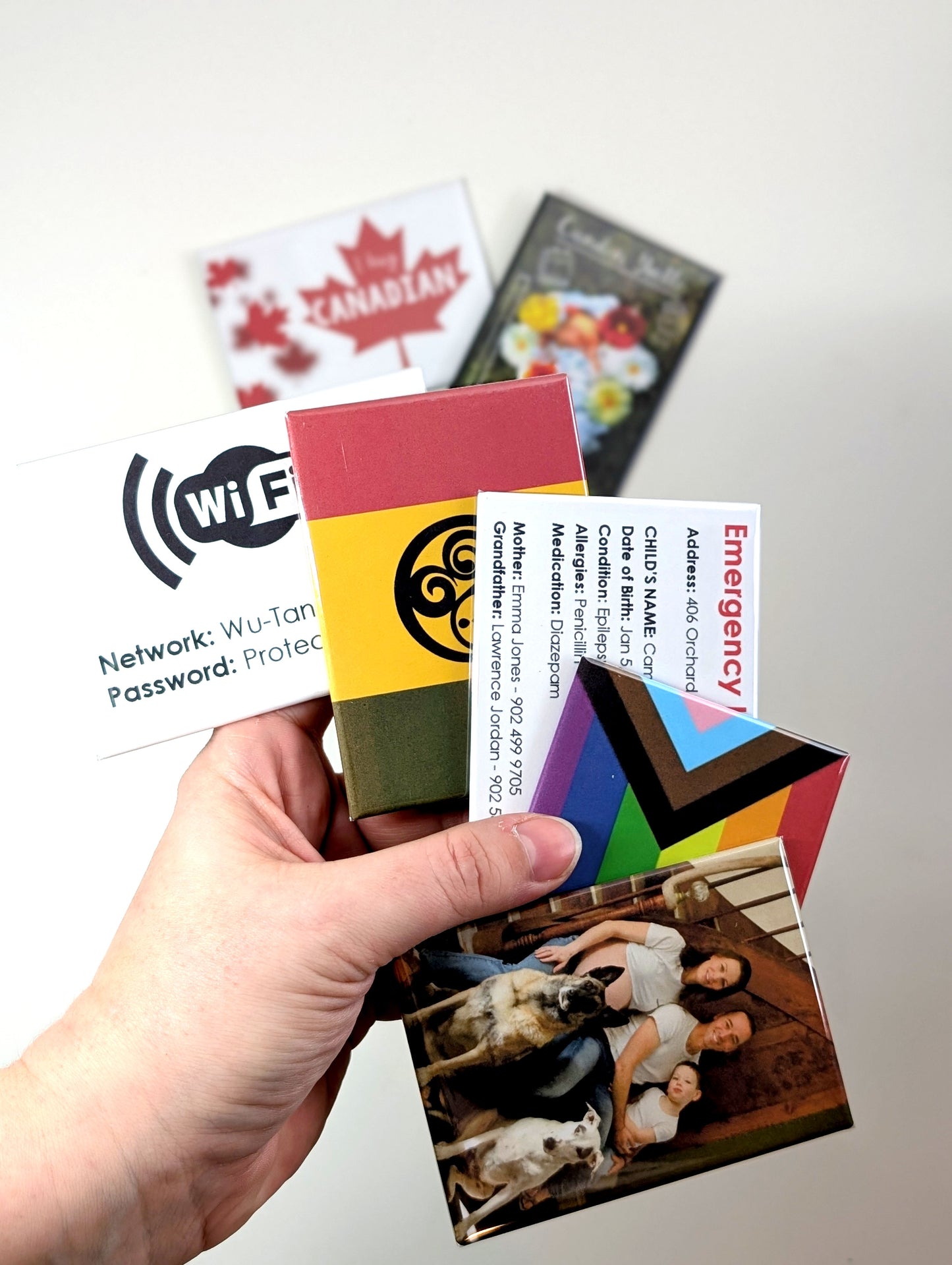 Rectangle Magnets (Min. 5)